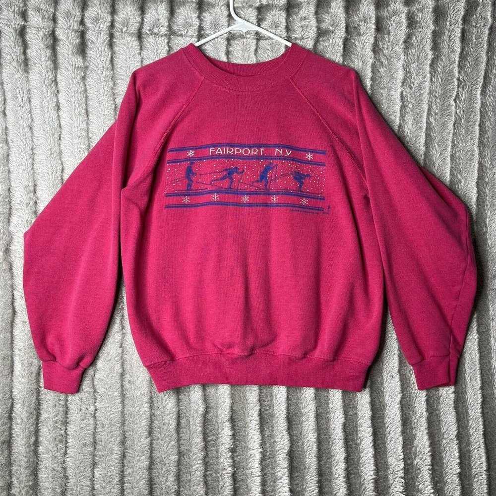 Vintage Fairport‎ New York Hanes Crewneck